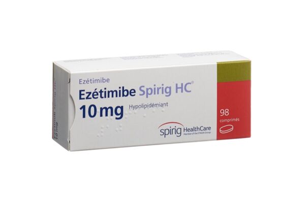 Ezetimib Spirig HC Tabl 10 mg 98 Stk