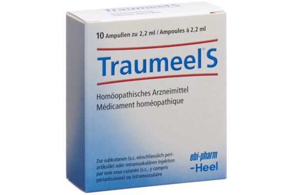 Traumeel S Inj Lös 10 Amp 2.2 ml