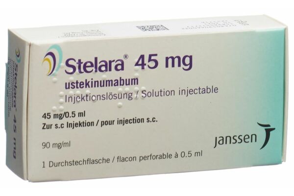 Stelara sol inj 45 mg/0.5ml flacon