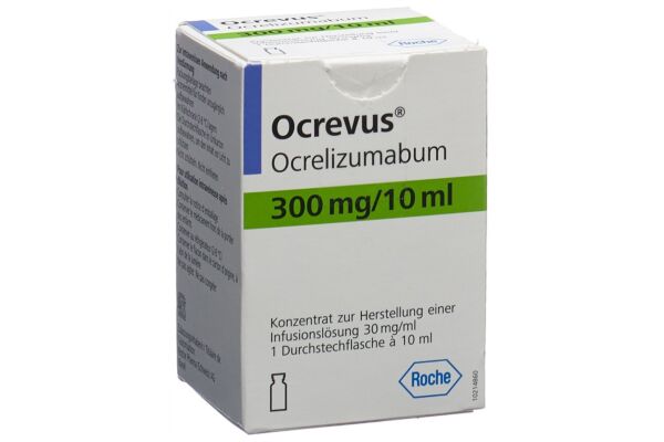 Ocrevus conc perf 300 mg/10ml flac