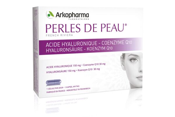 PERLES DE PEAU Hyaluronsäure + Q10 Kaps 30 Stk