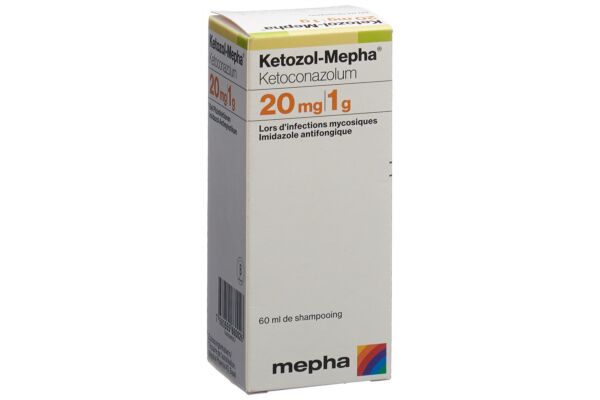 Ketozol-Mepha Shampoo 20 mg/g Fl 60 ml