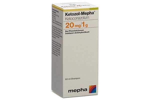 Ketozol-Mepha Shampoo 20 mg/g Fl 60 ml