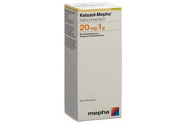 Ketozol-Mepha Shampoo 20 mg/g Fl 100 ml