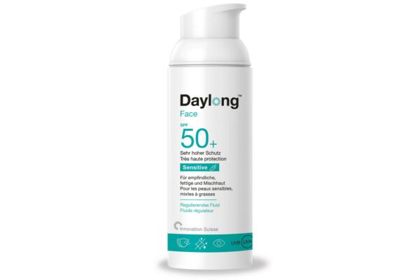 Daylong Sensitive Face Fluide régulateur SPF50+ dist 50 ml