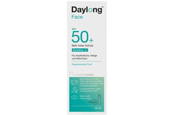 Daylong Sensitive Face Fluide régulateur SPF50+ dist 50 ml