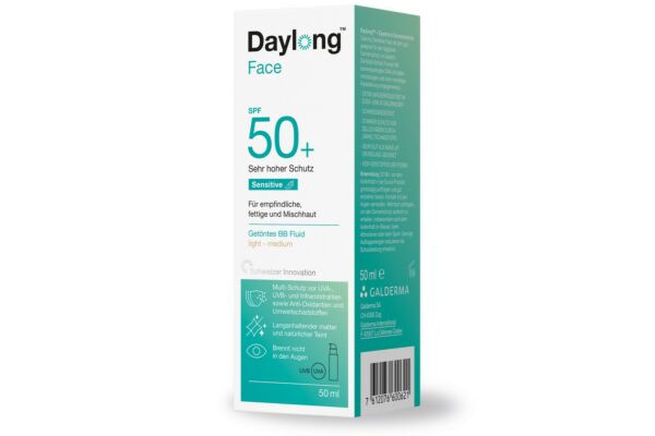 Daylong Sensitive Face BB Fluid getönt SPF50+ Disp 50 ml