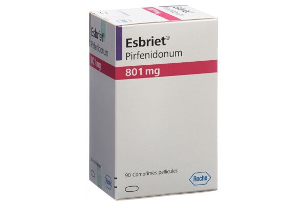 Esbriet cpr pell 801 mg bte 90 pce