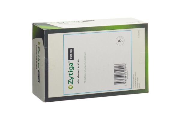 Zytiga cpr pell 500 mg 56 pce