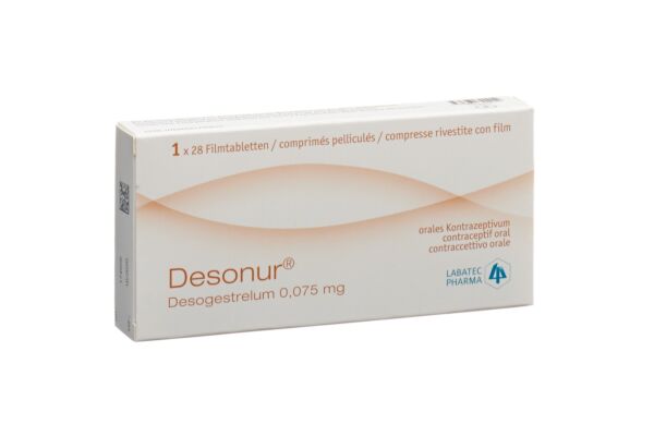 Desonur cpr pell 0.075 mg 28 pce