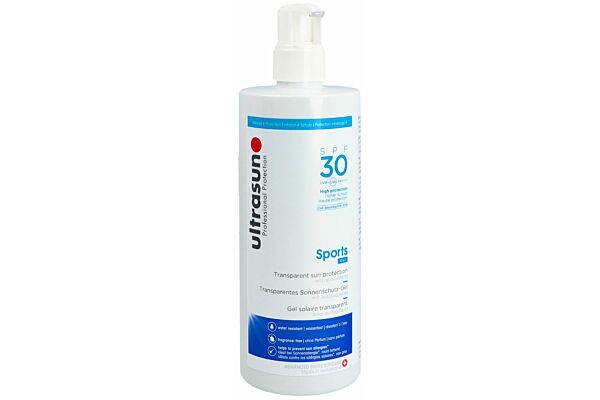 Ultrasun Sports Gel SPF 30 -25% disp 400 ml