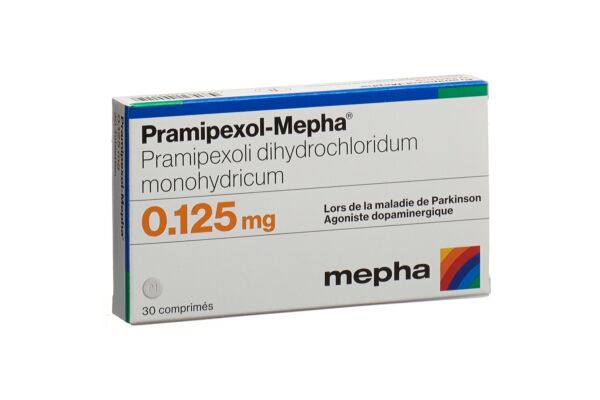 Pramipexol-Mepha Tabl 0.125 mg 30 Stk