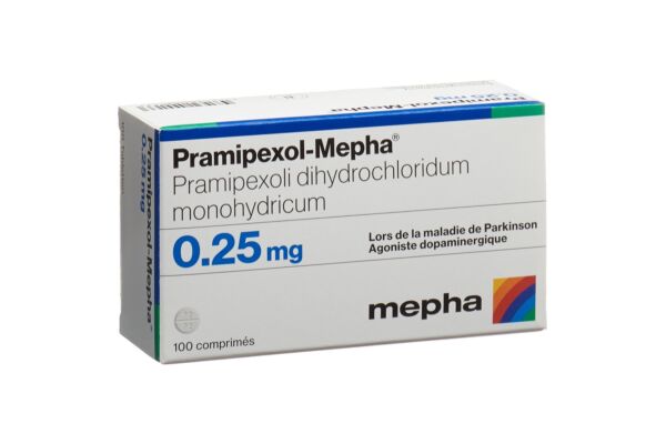 Pramipexol-Mepha Tabl 0.25 mg 100 Stk