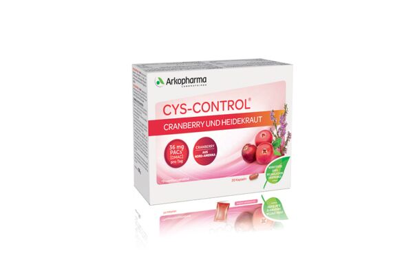 Cys-Control caps cranberry et bruyère 60 pce