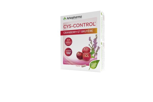 Cys-Control caps cranberry et bruyère 60 pce