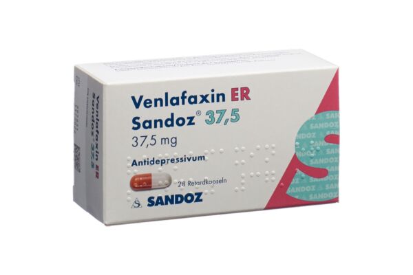 Venlafaxin ER Sandoz Ret Kaps 37.5 mg 28 Stk