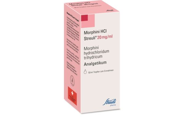 Morphini HCl Streuli Tropfen 20 mg/ml Fl 50 ml