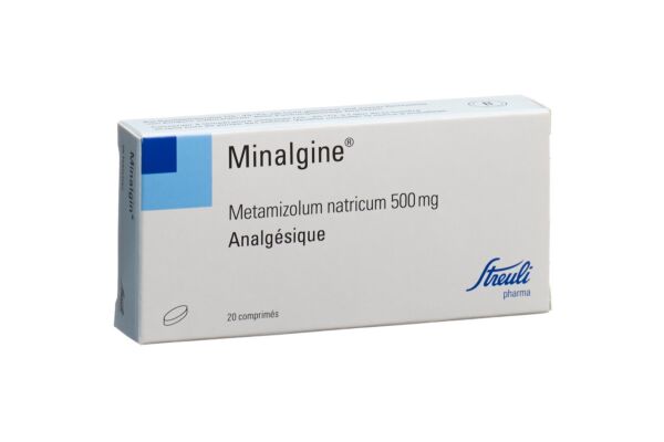 Minalgin Tabl 500 mg oval 20 Stk