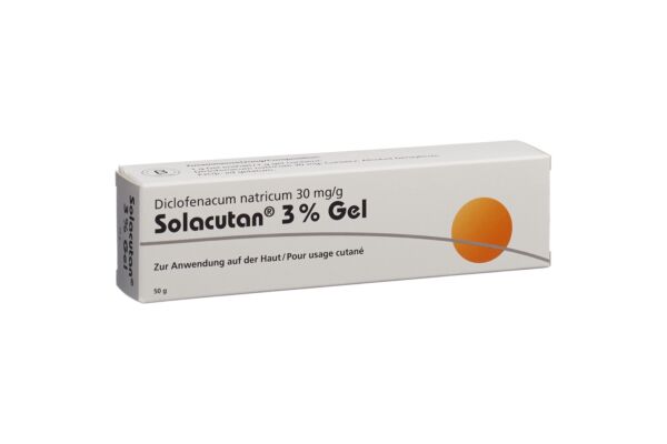 Solacutan gel 3 % tb 50 g