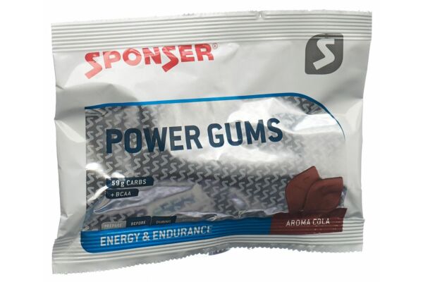 Sponser Power Gums BCAA Cola Btl 75 g