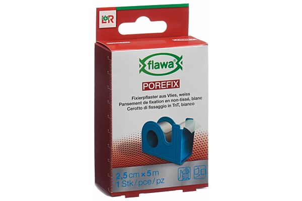 Flawa Porefix Heftpflaster 2.5cmx5m Disp