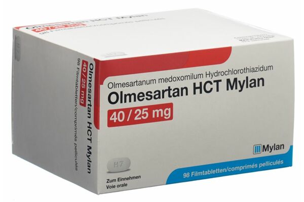 Olmesartan HCT Mylan Filmtabl 40/25mg 98 Stk