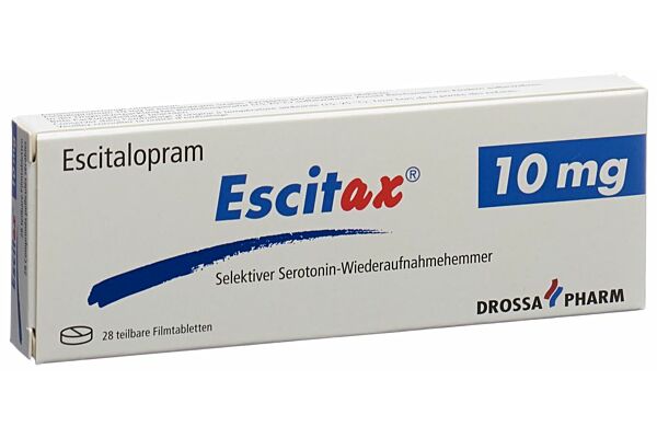 Escitax Filmtabl 10 mg 28 Stk