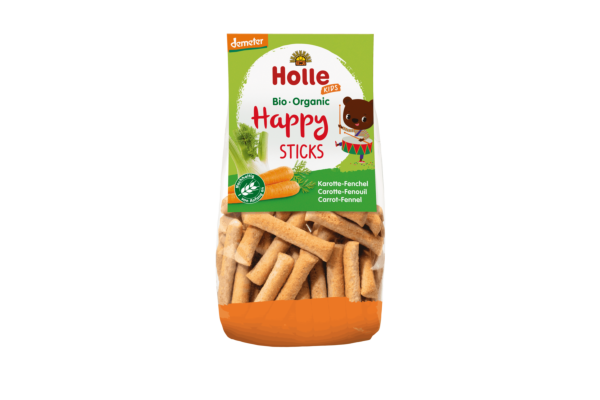 Holle happy sticks carotte-fenouil sach 100 g