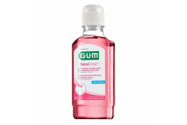 GUM SensiVital+ bain de bouche fl 300 ml