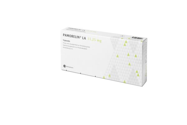 Pamorelin LA subst sèche 11.25 mg avec solvant (système d'adaptation) set