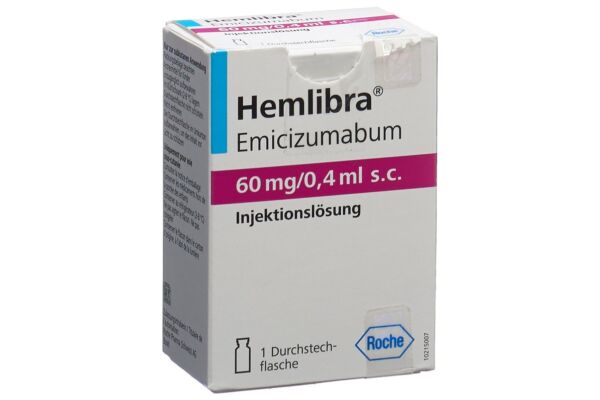 Hemlibra Inj Lös 60 mg/0.4ml s.c. Durchstf