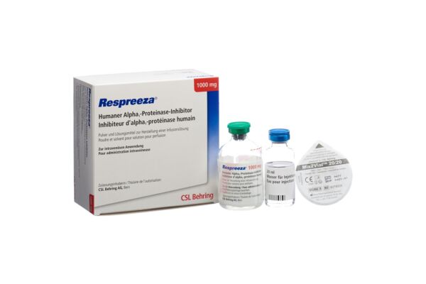 Respreeza subst sèche 1000 mg avec solvant flac