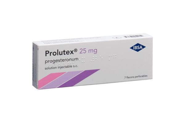 Prolutex Inj Lös 25 mg/1.112ml Durchstf 7 Stk