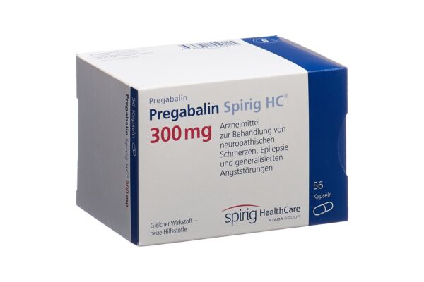 Pregabalin Spirig HC Kaps 300 mg 56 Stk