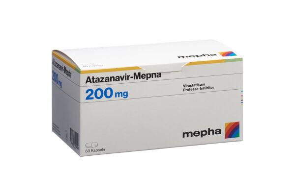 Atazanavir-Mepha Kaps 200 mg 60 Stk