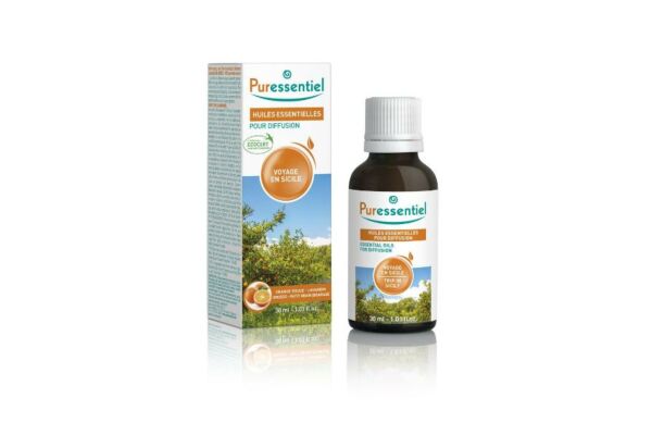 Puressentiel diffuse voyage en Sicile huiles essentielles pour diffusion fl 30 ml