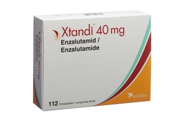 Xtandi cpr pell 40 mg 112 pce