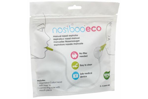 Mouche bébé Nosiboo Aspirateur nasal portable Go Vert - NOSIBOO - Vert