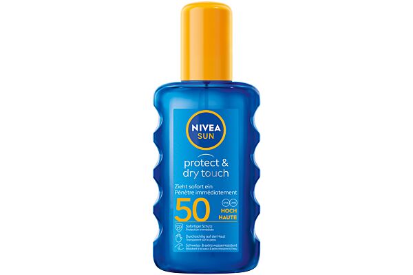 Nivea Protect & Dry Touch Sonnenspray LSF 50 200 ml