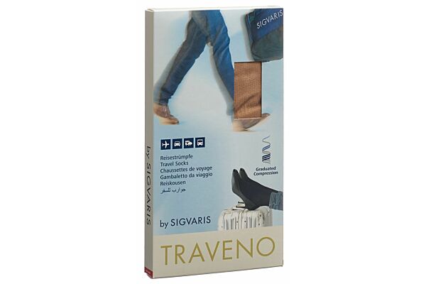 SIGVARIS Traveno A-D Gr1 36-37 dune 1 paire