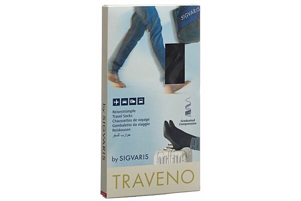 SIGVARIS Traveno A-D Gr1 36-37 black 1 Paar