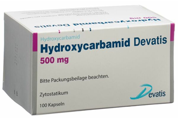 Hydroxycarbamid Devatis Kaps 500 mg 100 Stk