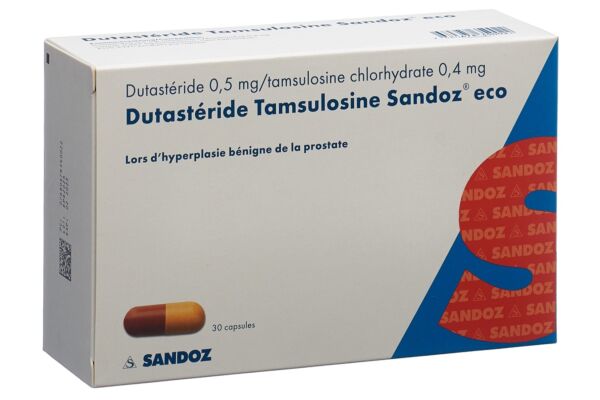 Dutasterid Tamsulosin Sandoz eco Kaps 0.5/0.4 mg 30 Stk