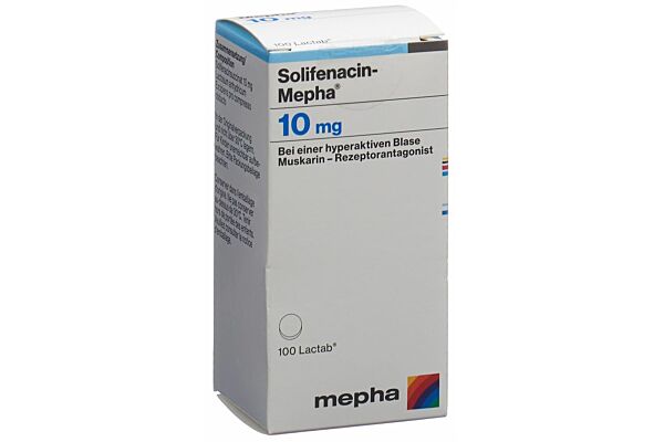 Solifenacin-Mepha Filmtabl 10 mg Ds 100 Stk