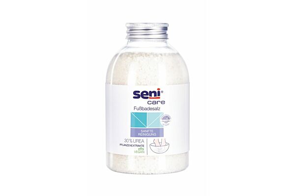 Seni Care Fussbadesalz mit 30% Urea Ds 400 g