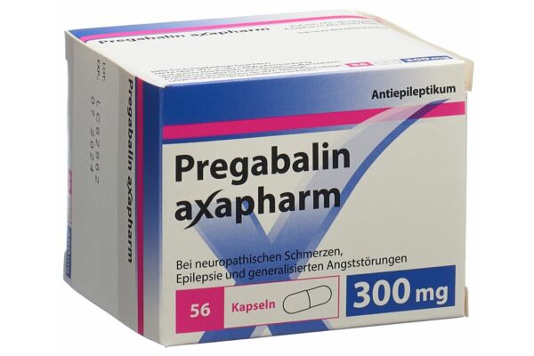 Pregabalin axapharm Kaps 300 mg 56 Stk