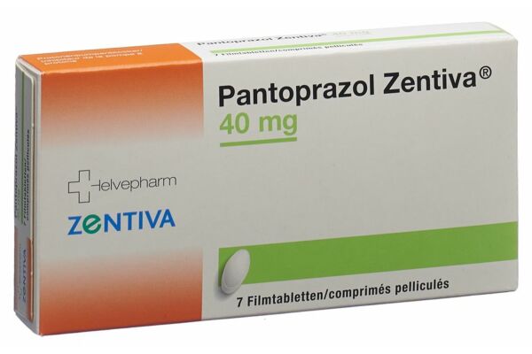 Pantoprazol Zentiva Filmtabl 40 mg 7 Stk