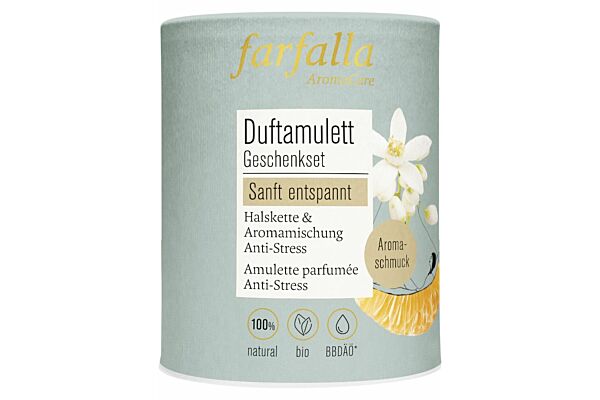 farfalla Geschenkset Duftamulett sanft entspannt