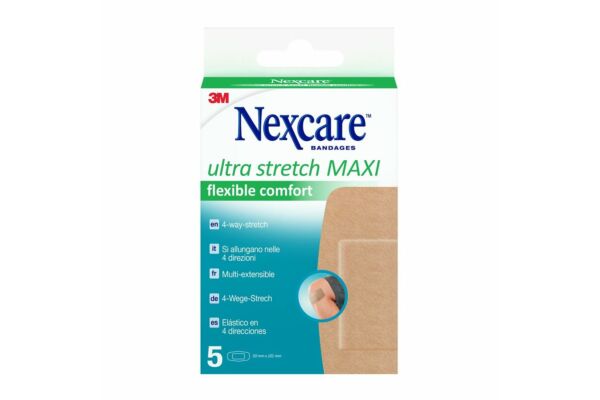 3M Nexcare Ultra Stretch MAXI Flexible Comfort 50x101mm 5 pce