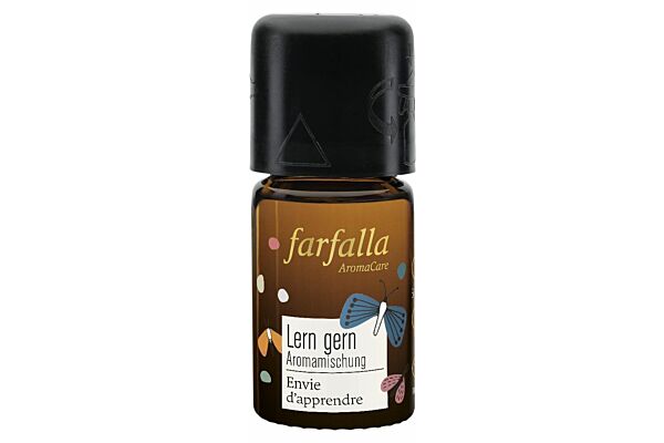 farfalla Aromakids Mandarine Envie d'apprendre Synergie d'huiles essentielles 5 ml